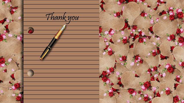 Ilustrasi terima kasih, bersyukur