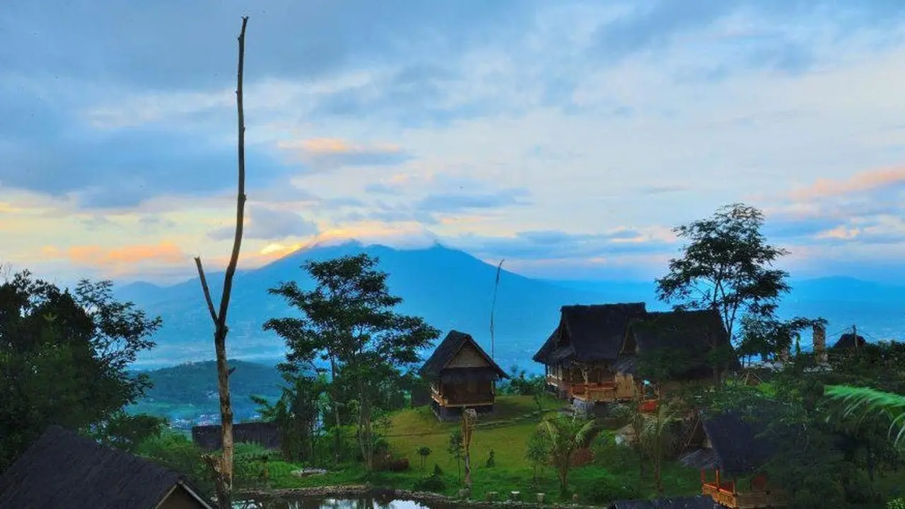 Keindahan Pemandangan Desa Ekowisata Tahfidz Bogor