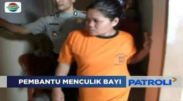 Pura-pura bekerja selama tiga hari sebagai asisten rumah tangga di Sukabumi, Jawa Barat, wanita ini culik bayi majikan demi bayar utang.