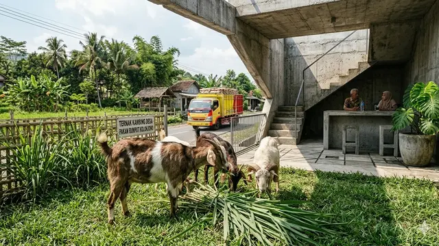 Jenis Rumput yang Paling Disukai Kambing dan Mudah Ditanam di Pekarangan. AI