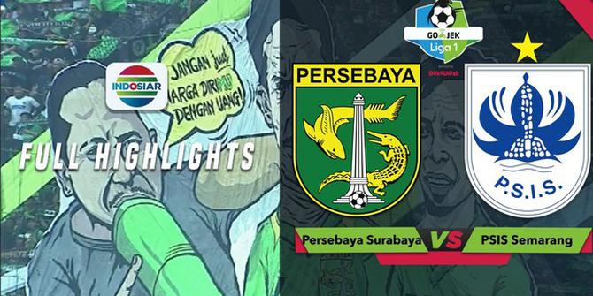VIDEO: Highlights Liga 1 2018, Persebaya Vs PSIS 1-0