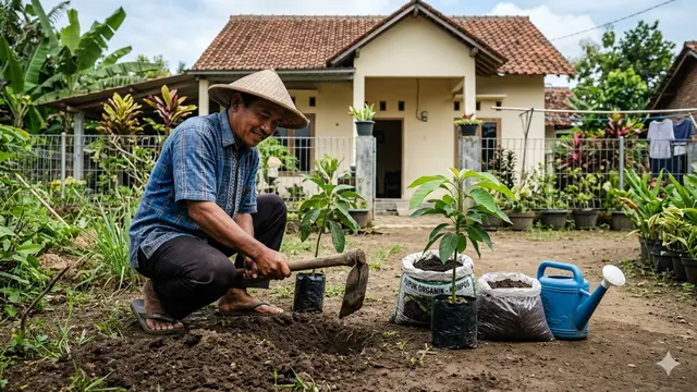 Jenis Tanah yang Cocok untuk Pohon Alpukat Muda