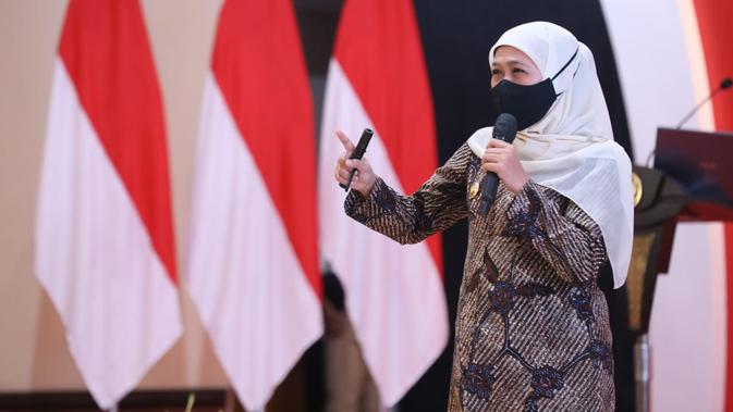 Gubernur Jawa Timur Khofifah Indar Parawansa Kembali Positif Covid-19 - Vimarsana News