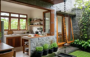 9 Inspirasi Dapur Kecil yang Tidak Mudah Berjamur di Musim Hujan, Anti Lembap