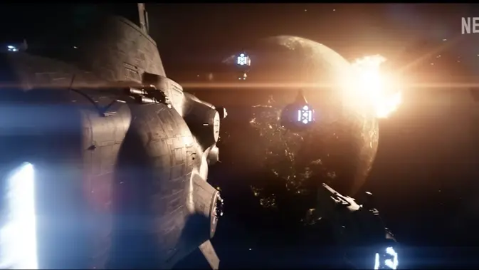 Film sci-fi Rebel Moon garapan sutradara Zack Snyder bakal tayang di Netflix (Foto: Screenshot Netflix)