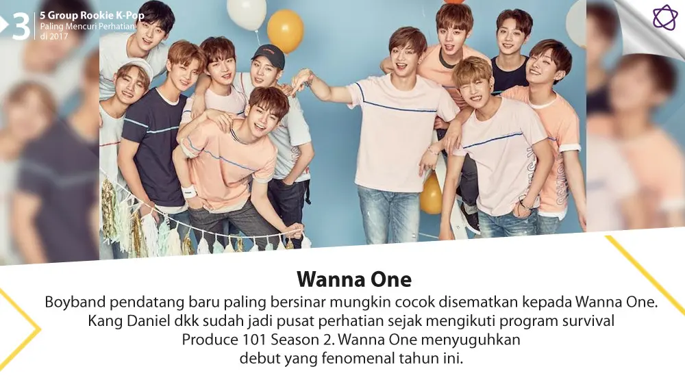 Siapa saja grup K-Pop pendatang baru yang bersinar di 2017? (Desain: Nurman Abdul Hakim/Bintang.com)