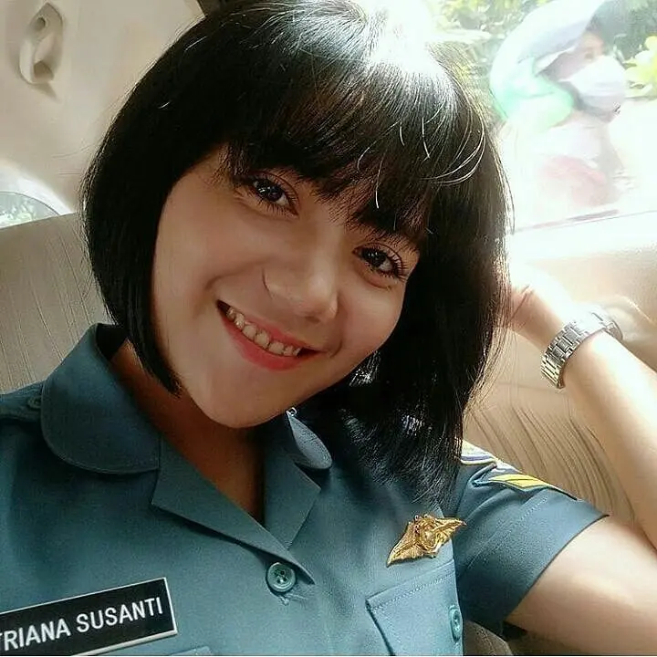 Anggota TNI Cantik (Sumber Foto: Instagram/aparatcakep)