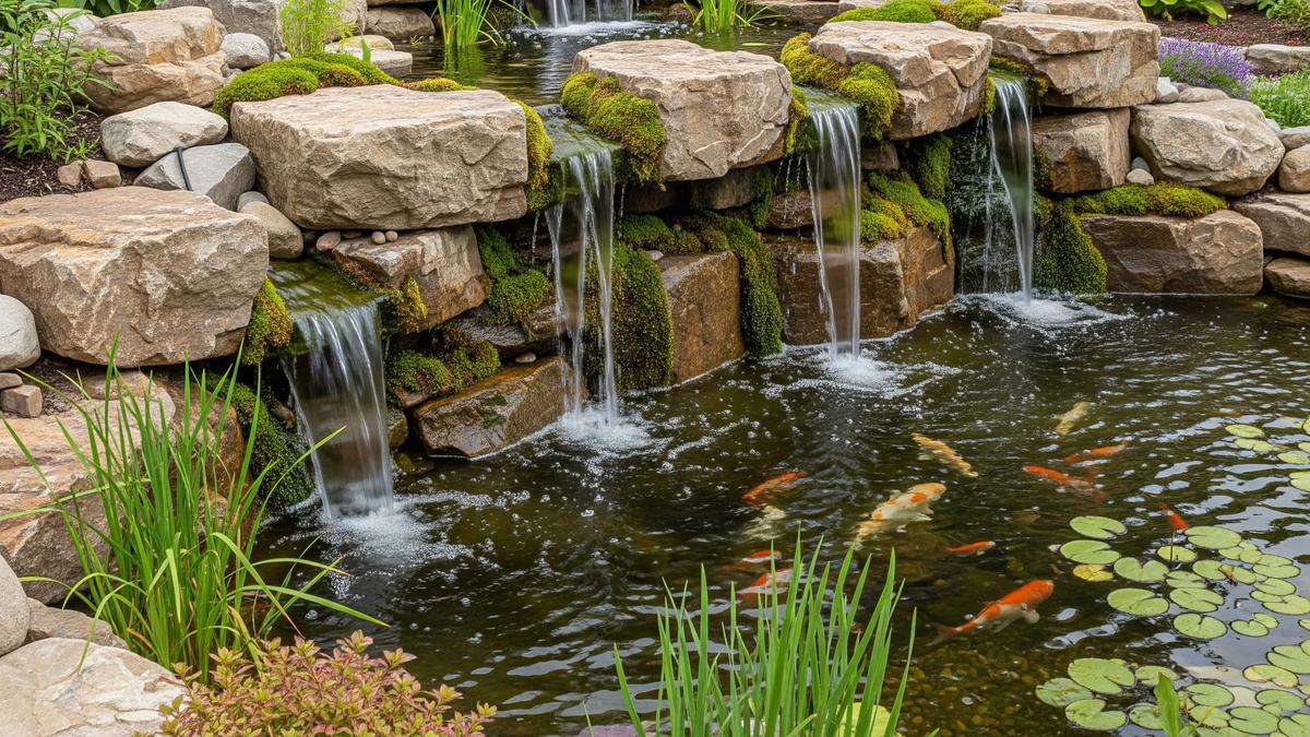 Tetap Asri di Kemarau: 8 Desain Kolam Ikan Depan Rumah Hemat Air