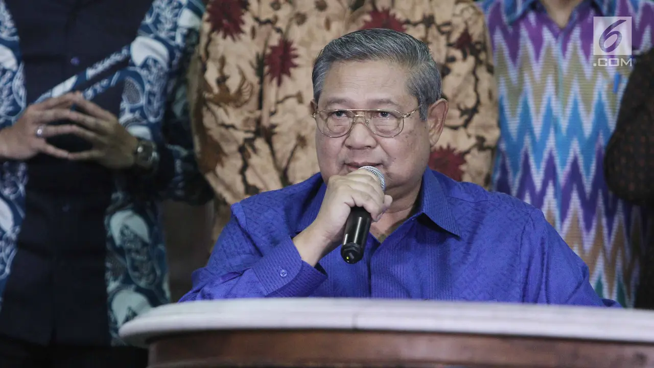 Ketua Umum Partai Demokrat Susilo Bambang Yudhoyono