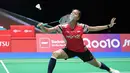 Putri Kusuma Wardani gagal maju ke semifinal Japan Open 2025. Ia harus mengakui keunggulan pemain China rangking dua dunia Wang Zhi Yi setelah bermain sengit selama 1 jam 26 menit dalam tiga game dengan skor 22-20, 17-21, 16-21. (Richard A. Brooks/AFP)