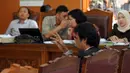 Pakar Hukum Tata Negara, Margarito Kamis memberikan kesaksian pada sidang lanjutan praperadilan status tersangka Komjen Budi Gunawan (BG) di PN Jakarta Selatan, Jakarta, Rabu (11/2/2015). (Liputan6.com/Helmi Fithriansyah)
