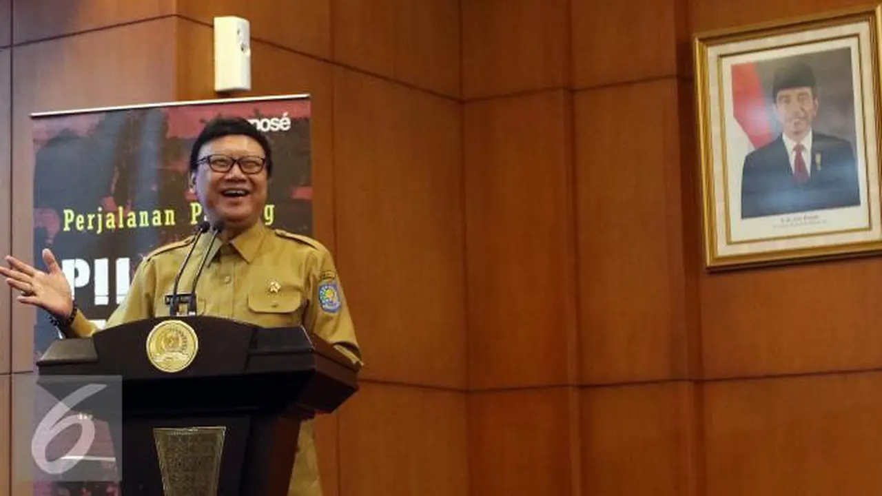 Mendagri Tjahjo Kumolo