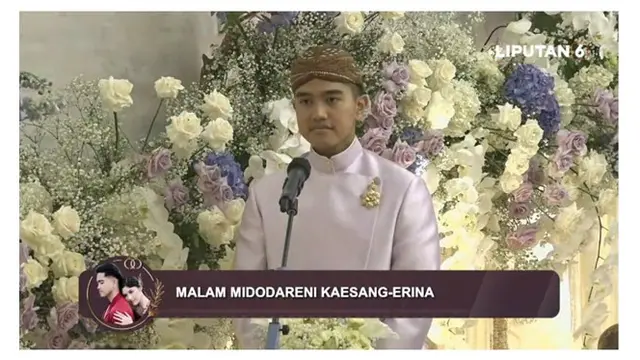 11 Momen Malam Midodareni Kaesang Pangarep dan Erina Gudono, Penuh Kehangatan