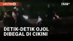 Driver Ojol Berteriak Minta Tolong saat Dibegal di Jalan Cikini Raya