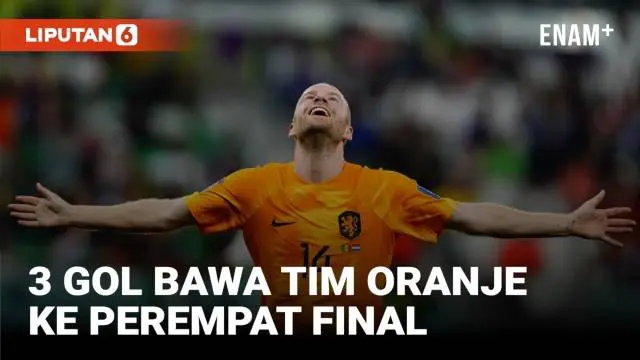 VIDEO: Highlights Piala Dunia 2022, Amerika Serikat Keok Digulung Belanda 1-3