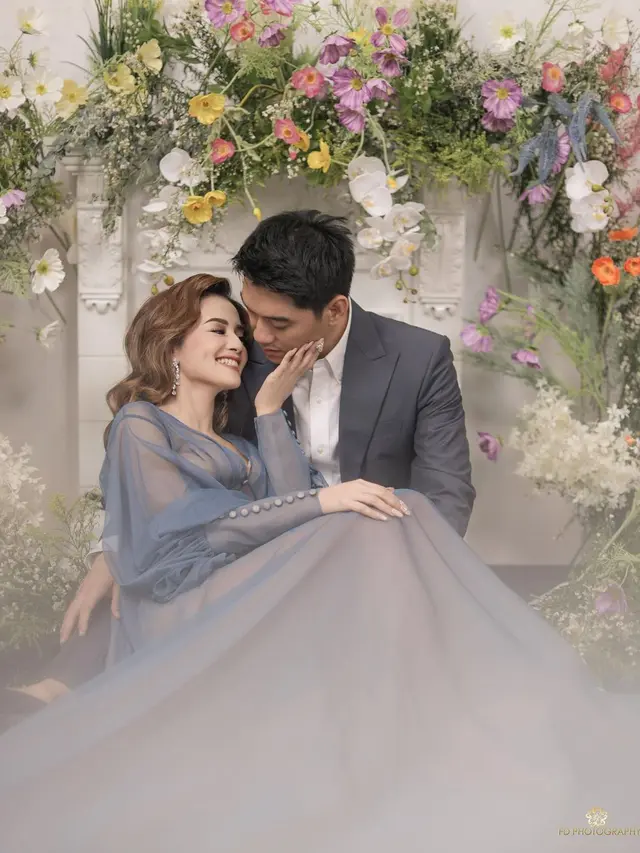 7 Pesona Prewedding Terbaru Ifan Seventeen dan Citra Monica, Tampil Menawan