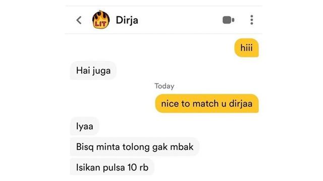 7 Chat Netizen Kenalan Lewat Bumble Ini Kocak Banget, Enggak Habis Pikir