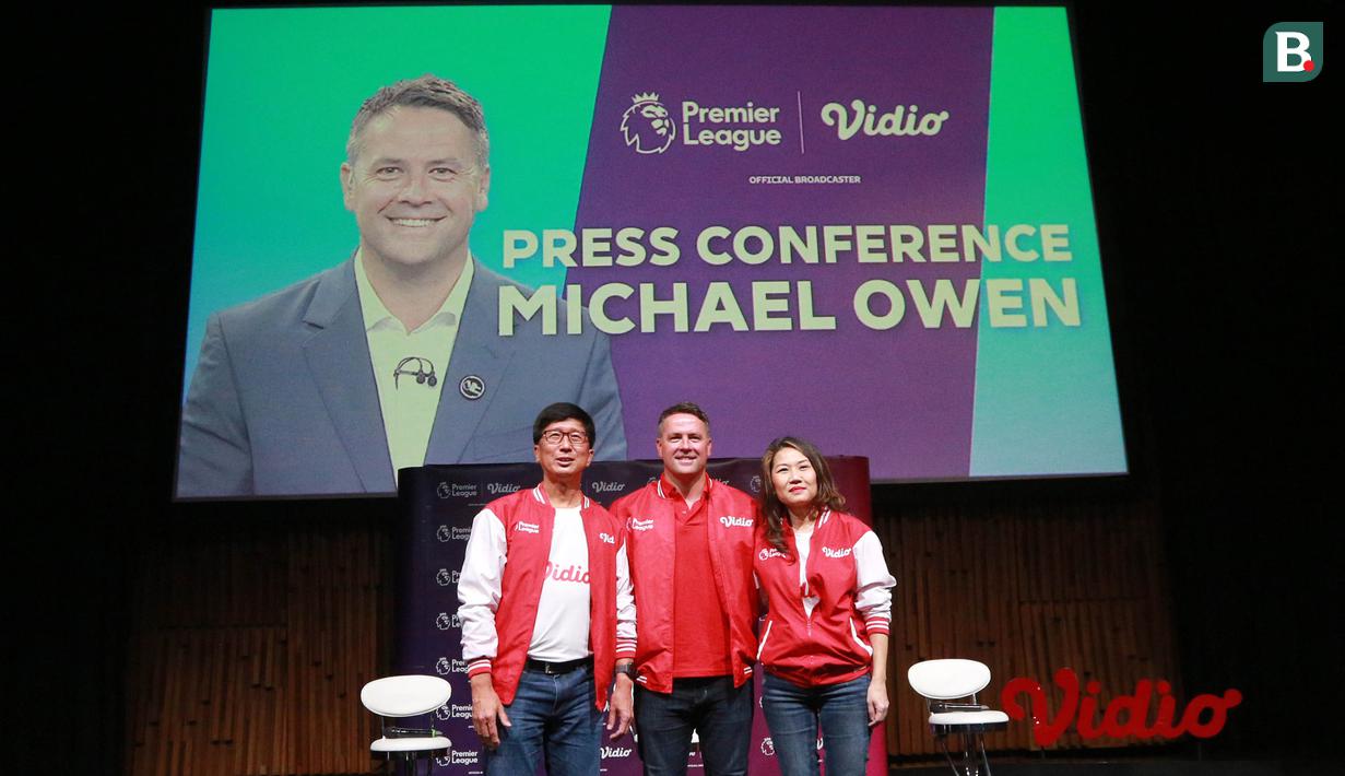 Selama berada di Jakarta, Michael Owen akan mengikuti serangkaian agenda dengan rekan media, fans, komunitas, hingga para selebriti. (Bola.com/M Iqbal Ichsan)