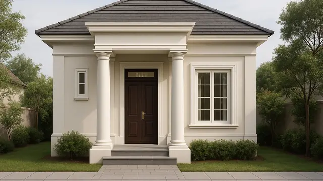 7 Desain Rumah Sederhana 9x9 Gaya Klasik Modern, Solusi Hunian Menawan di Lahan Terbatas