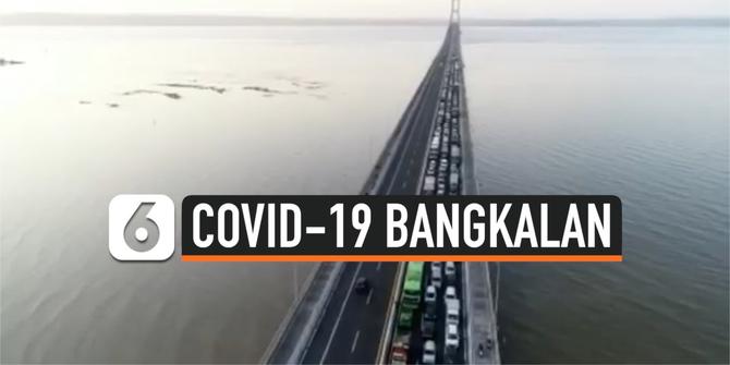 VIDEO: 2 sisi Jembatan Suramadu Disekat Mencegah Penyebaran Covid-19