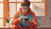cara melihat password gmail sendiri di hp ©Ilustrasi dibuat Stable Diffusion