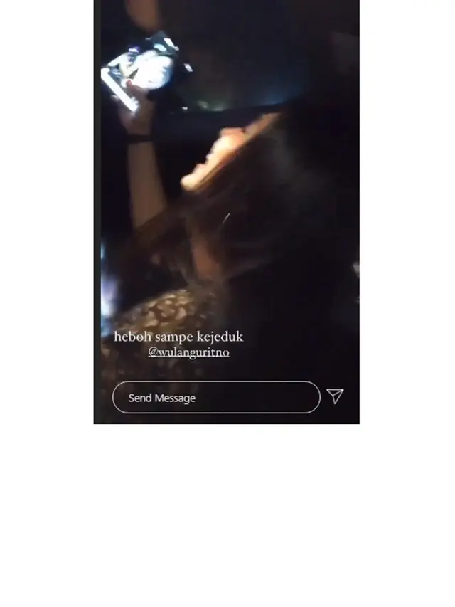 6 Potret Seru Wulan Guritno dan Shaloom Nonton Konser Drive-In, Bak Kakak Adik