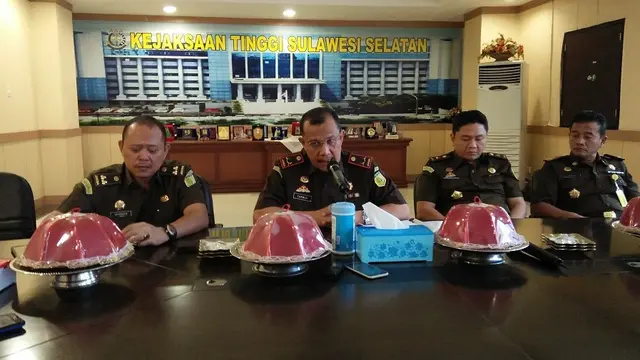 Kejati Sulsel desak Polda Sulsel segera limpah perkara dugaan korupsi yang jerat mantan Ketua PWI Sulsel, Zugito karen sudah lama berstatus P.21 (Liputan6.com/ Eka Hakim)