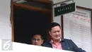 Ivan Fadillah keluar dari Ruang Mediasi di PN Jaksel, Selasa (8/3/2016). Mediasi harta gana-gini dengan Venna Melinda tak menghasilkan kesepakatan dan akan dilanjutkan Jumat (11/3/2016). (Liputan6.com/Herman Zakharia)