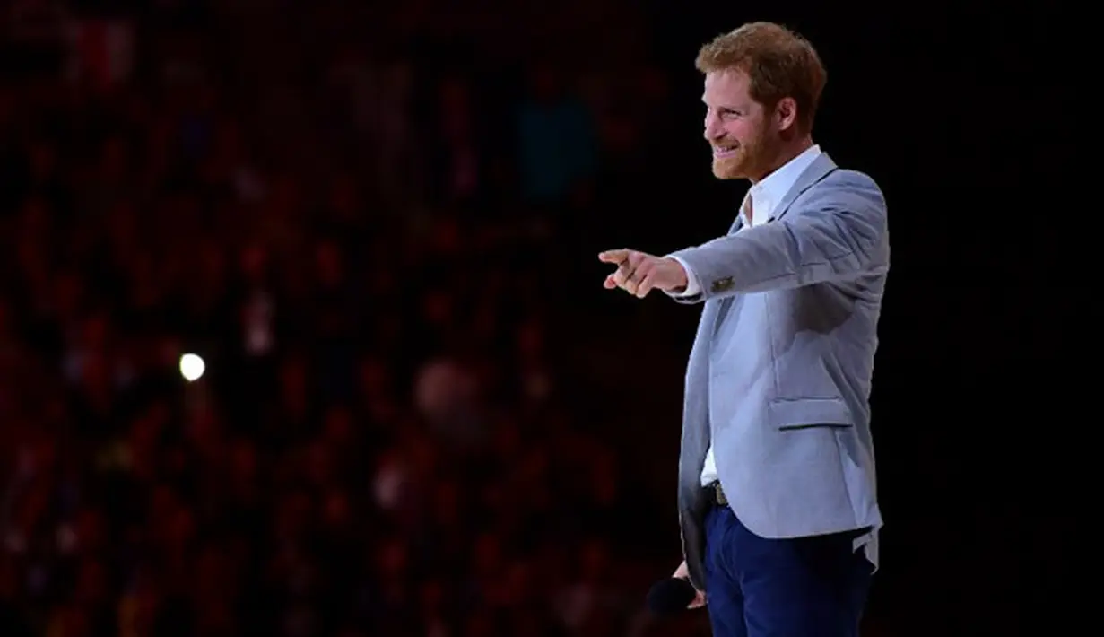 Selalu ramai dibicarakan soal hubungannya, sampai sekarang ini belum diketahui kapan Pangeran Harry akan mempersunting Meghan Markle menjadi istrinya. (AFP/Harry How)