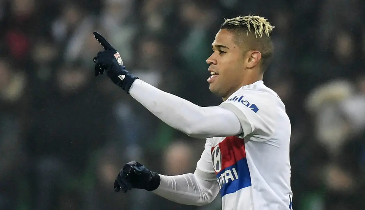 4. Mariano Diaz (Olympique Lyonnais) - 9 Gol (1 Penalti). (AFP/Philippe Desmazes)