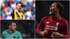 Virgil Van Dijk menjadi salah satu pemain asal Belanda yang memiliki rekor transfer tertinggi sampai saat ini. Selain Van Dijk ada beberapa pemain Belanda lainnya yang juga memiliki nilai transfer tinggi. Berikut 6 pemain Belanda dengan harga transfer tertinggi. (kolase foto AFP)