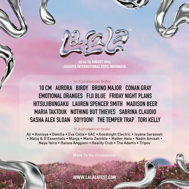 Lineup LaLaLa Fest 2024
