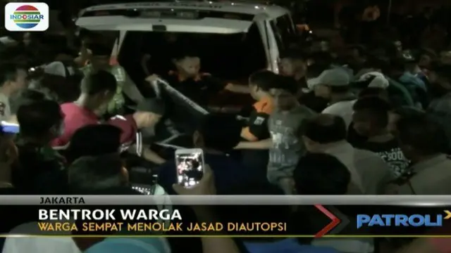 Bentrok dua kelompok warga yang pecah di Daerah Koja, Jakarta Utara, menewaskan satu warga.