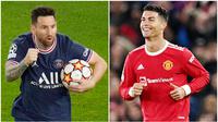 Dua megabintang Cristiano Ronaldo dan Lionel Messi tampil kompak setelah berhasil menjadi penentu kemenangan timnya masing-masing. Keduanya menjadi pahlawan yang membawa tim mereka berjaya di Liga Champions 2021-2022.