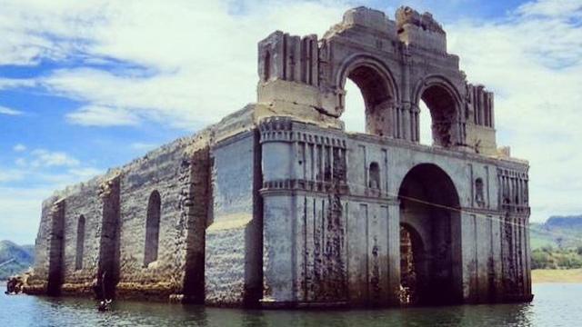 Sempat Tenggelam, 6 Bangunan yang Kembali Muncul dan Berdiri Kokoh Ini Bikin Takjub