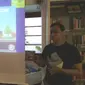 Presentasi Prototipe Gim Germania di Goethe-Institut Bandung Jl Riau, Selasa (13/12/2016). Liputan6.com/M Sufyan Abdurrahman