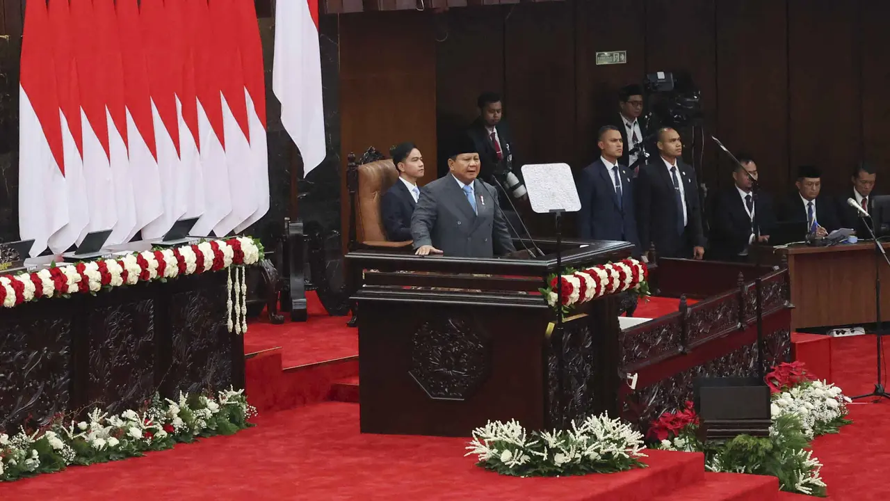 Presiden Prabowo Subianto Sampaikan Pidato Kenegaraan pada Sidang Tahunan MPR