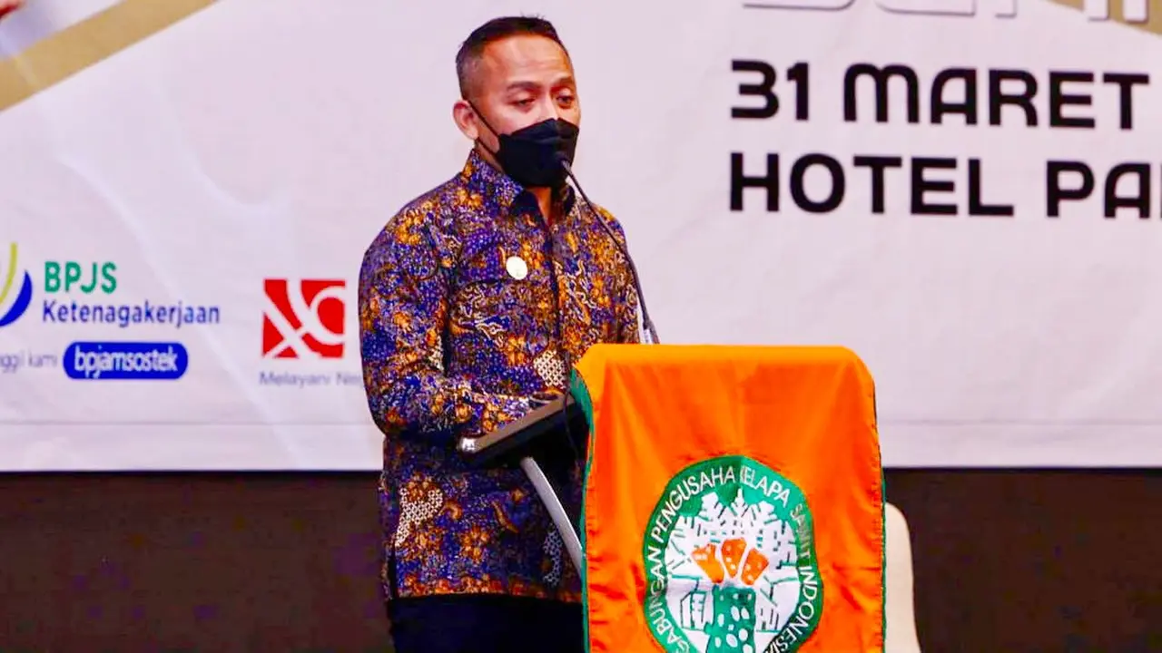 Ketua Gapki Riau yang juga CEO PTPN V, Jatmiko K Santosa.