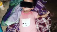 Nur Fatima Azzahrah bayi mungil yang dibuang orang tuanya di depan rumah salah seorang warga Kabupaten Polman