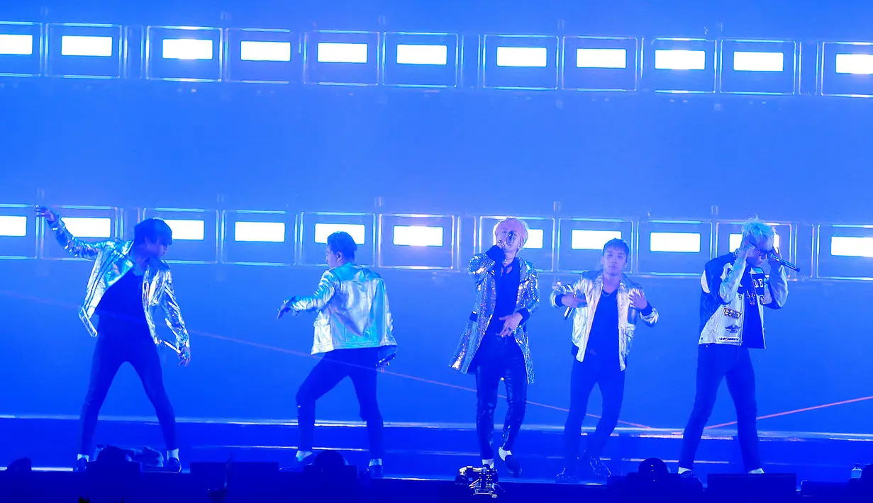 Dalam rangkaian konser MADE in Jakarta ini, BigBang akan membawakan lagu-lagu dari album terbaru mereka. (Wimbarsana/Bintang.com)