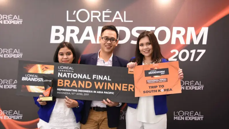 Pemenang BRAND Challenge, Tim Prahara dari UI (L'Oréal Indonesia)