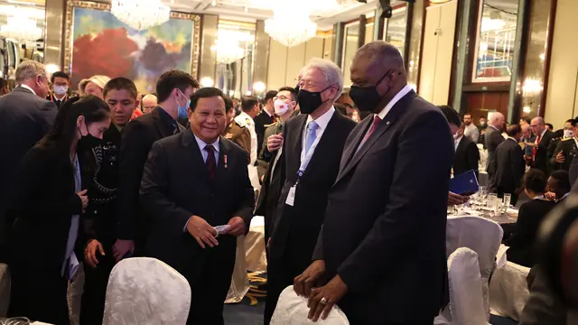 Ini Menteri Pertahanan Prabowo Subianto dengan Menhan AS