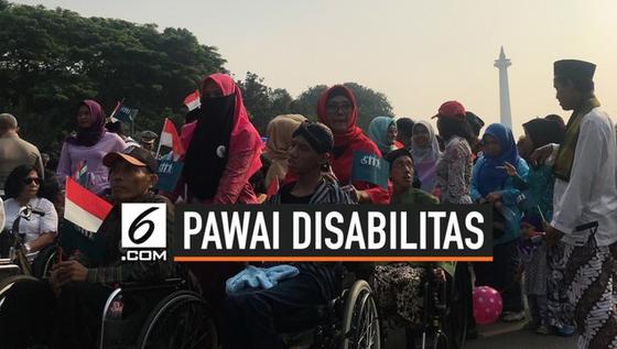 VIDEO: Pawai Disabilitas, Desak Jokowi Hapus Diskriminasi
