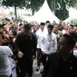 Jokowi, menghadiri Haul ke-2 Almarhum Haji Anif bin Haji Gulrang Shah di Masjid Al Musanif Medan, Sumatera Utara (Sumut), Jumat (25/8/2023)