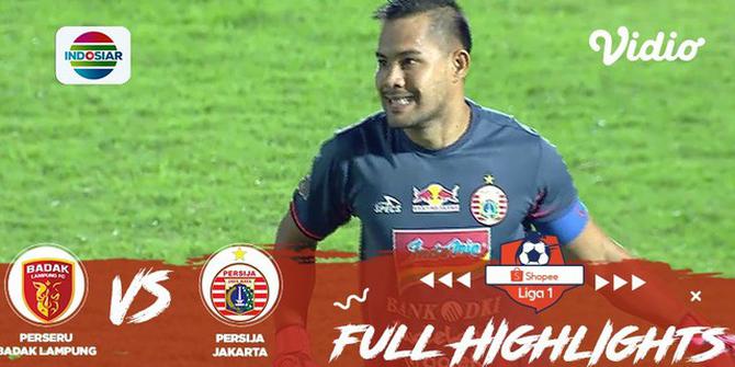 VIDEO: Highlights Liga 1 2019, Badak Lampung FC Vs Persija 2-0