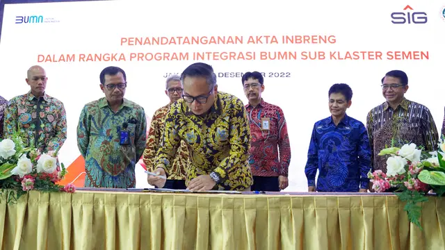 Sah, Pemerintah Alihkan 75,51 % Saham Semen Baturaja ke SIG