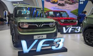 VinFast VF 3 melantai di IIMS 2026 (Liputan6/Azkal Azkia)