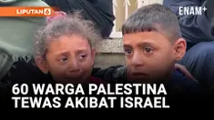 60 Warga Palestina Tewas Akibat Serangan Israel