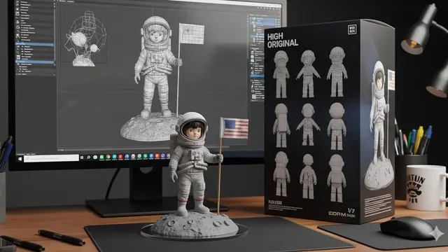Cara Bikin Foto AI Miniatur Anak Pakai Baju Profesi