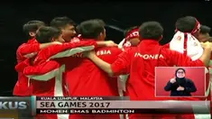 Dari cabang atletik lari maraton, Triyaningsih menambah pundi-pundi medali emas bagi Indonesia. 